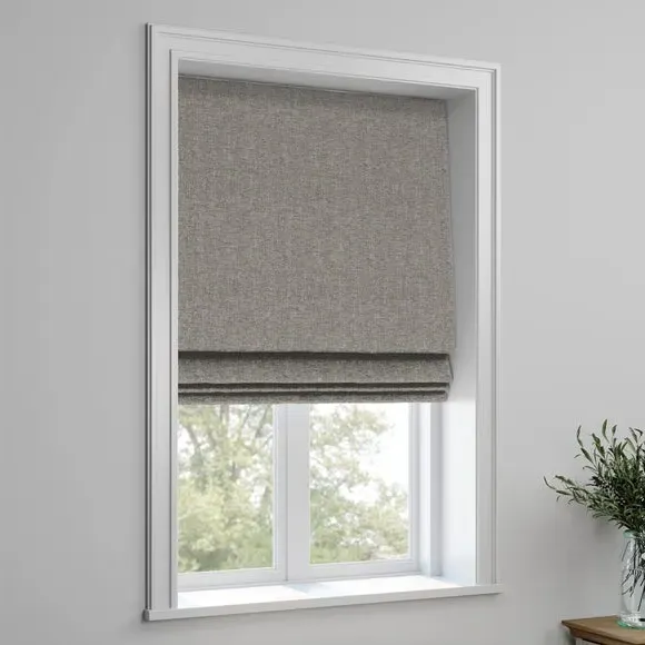 Made to Measure Roman Blind - Titanium