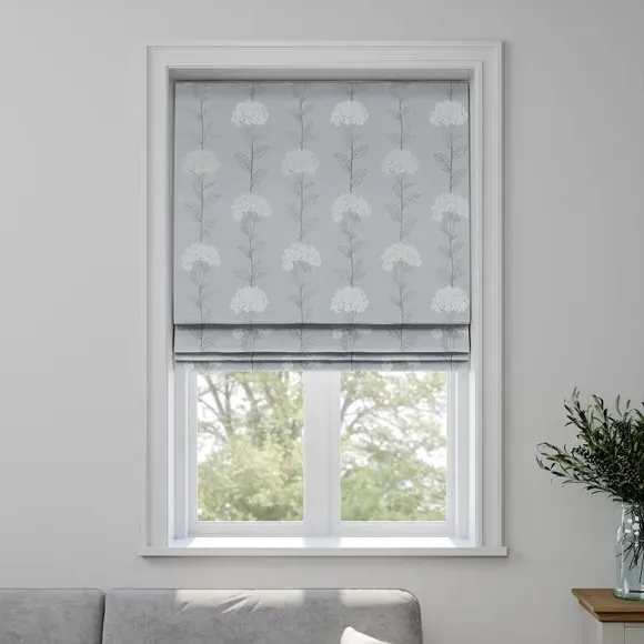 Made to Measure Roman Blind - Wedgewood, Faux Silk