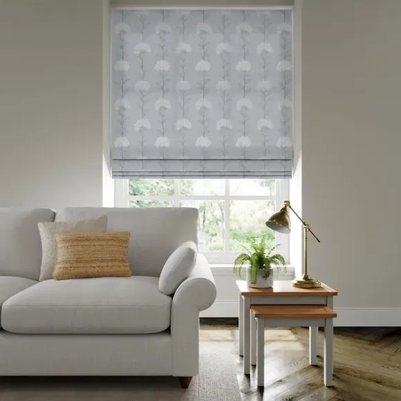 Made to Measure Roman Blind - Wedgewood, Faux Silk image
