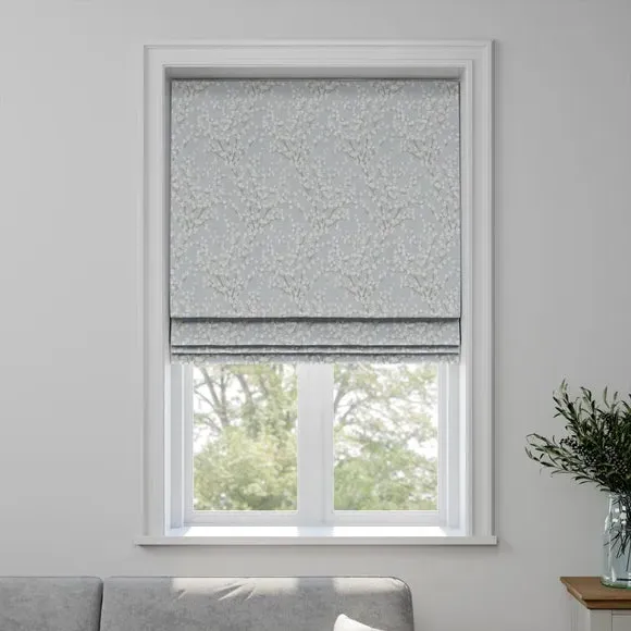 Made to Measure Roman Blind - Wedgewood, Jacquard