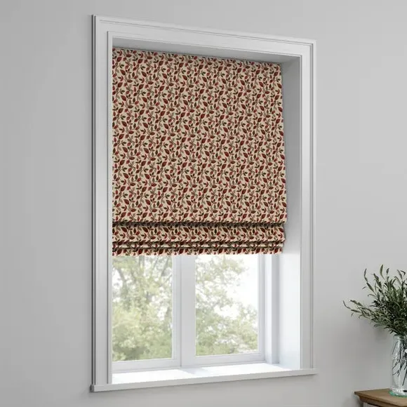 Made to Measure Roman Blind - Wine