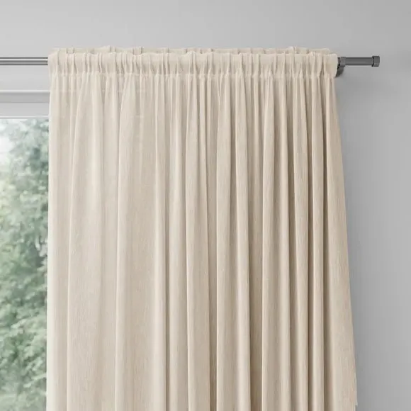Made to Measure Voile Curtains - Grey
