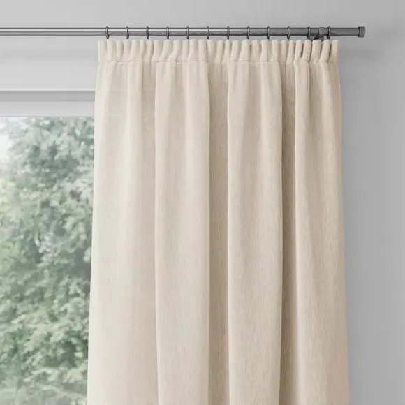 Made to Measure Voile Curtains - Grey