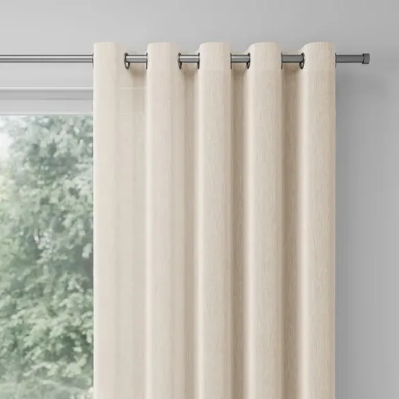 Made to Measure Voile Curtains - Grey