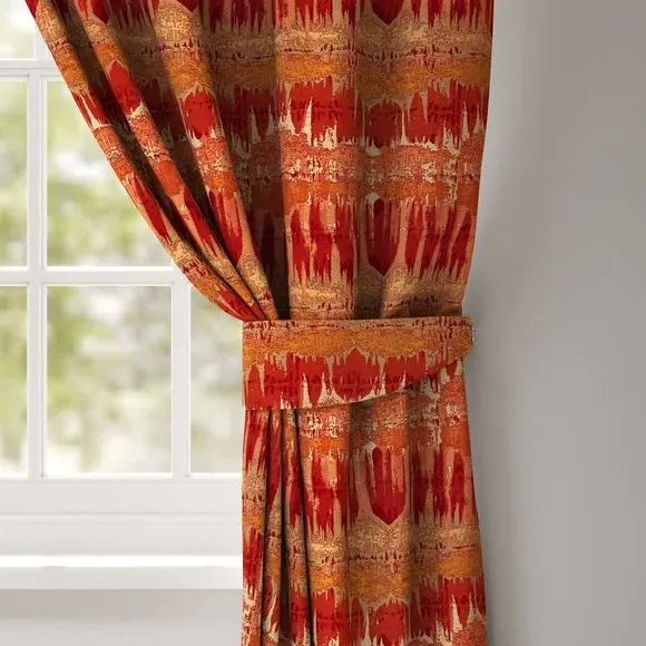 Made To Order Curtain Tieback - Burnt Orange image