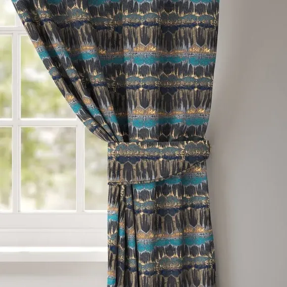 Made To Order Curtain Tieback - Teal