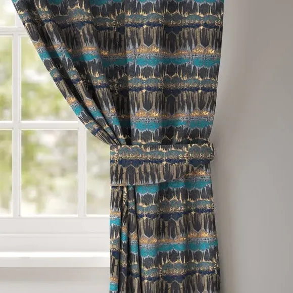 Made To Order Curtain Tieback - Teal