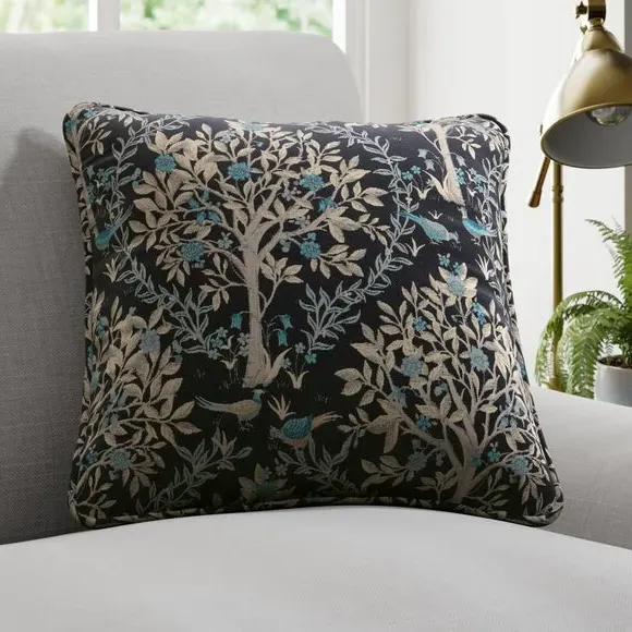 Made to Order Cushion Cover - Ink, Jacquard