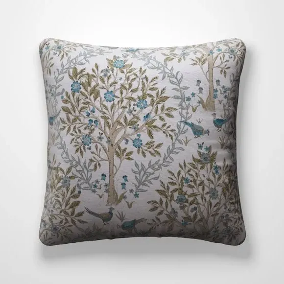 Made to Order Cushion Cover - Kingfisher, Jacquard