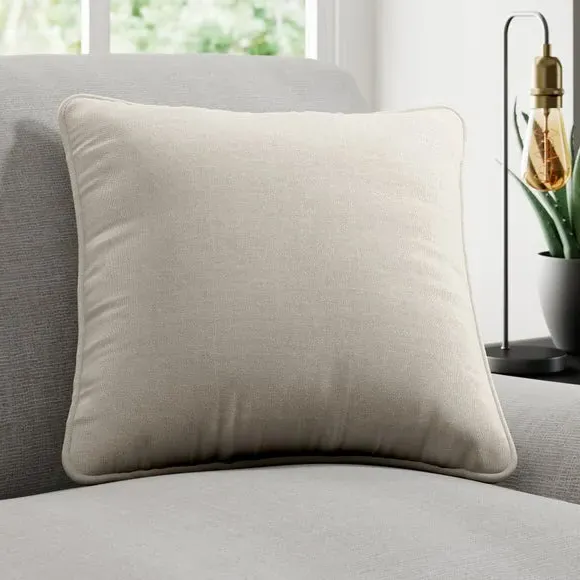 Made to Order Cushion Cover - Silver, Polyester