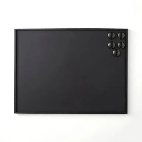 Magnetic Chalk Board - Black