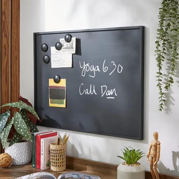 Magnetic Chalk Board - Black