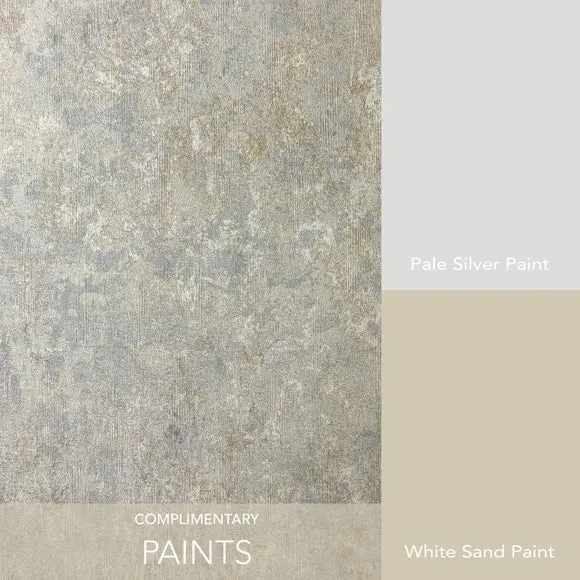 Marble Effect Wallpaper - Gold