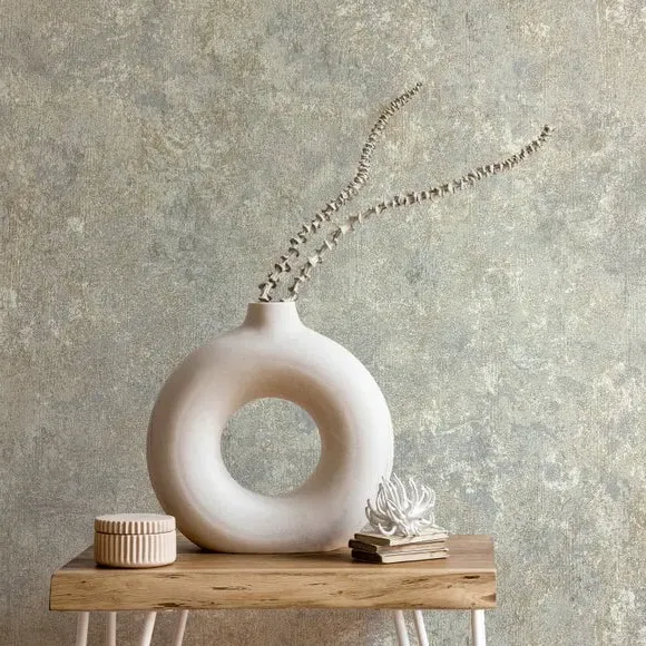 Marble Effect Wallpaper - Gold