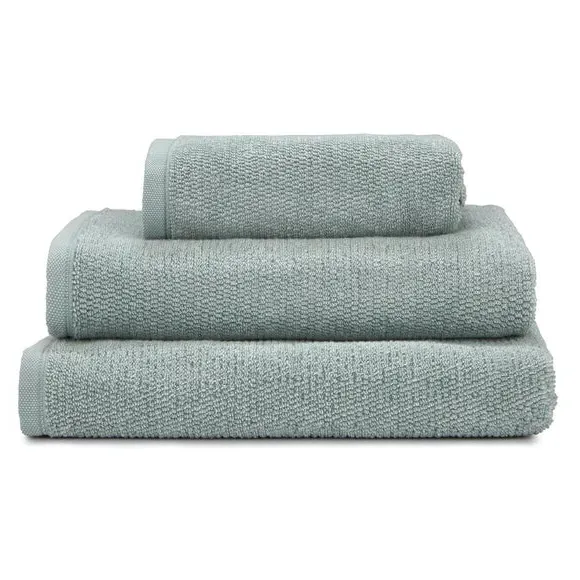 Marl Cotton Towel - Seafoam, 100% Cotton