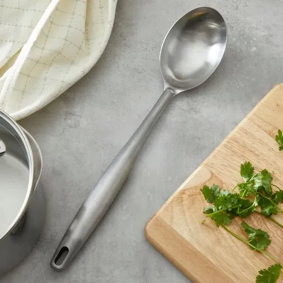 Measuring Spoon with Etched Marks - Black, Steel image