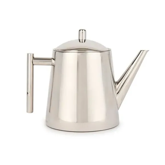 Medium Teapot with Infuser - Silver, Steel