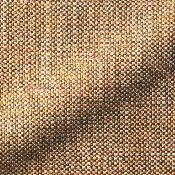 Meridian Fabric by the Metre - Mustard, Textured image