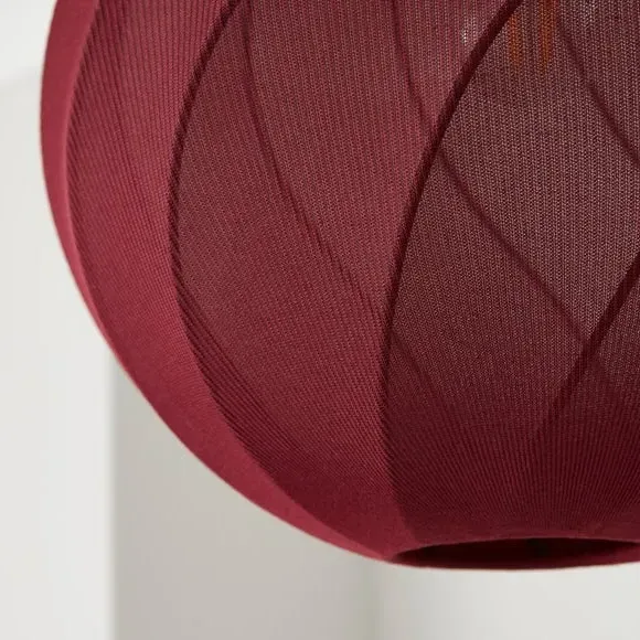 Mesh Easy Fit Lamp Shade - Mulberry, Polyester