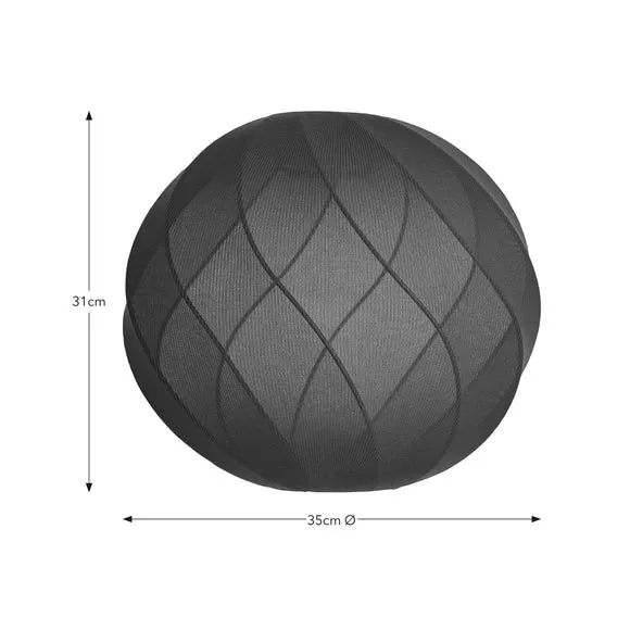 Mesh Easy Fit Lamp Shade - Mulberry, Polyester