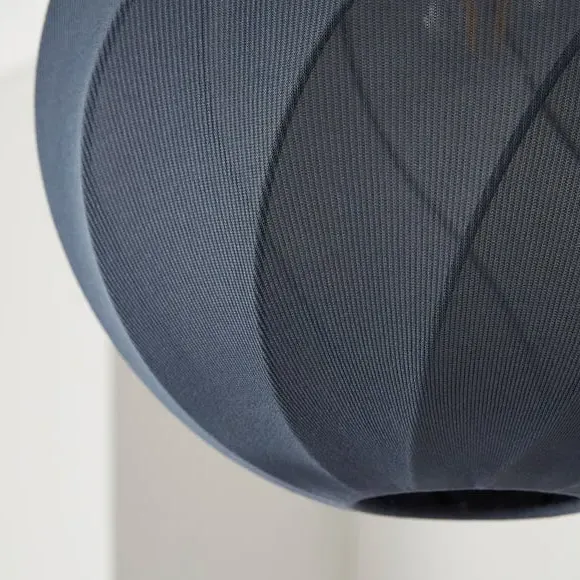 Mesh Easy Fit Lamp Shade - Navy, Polyester