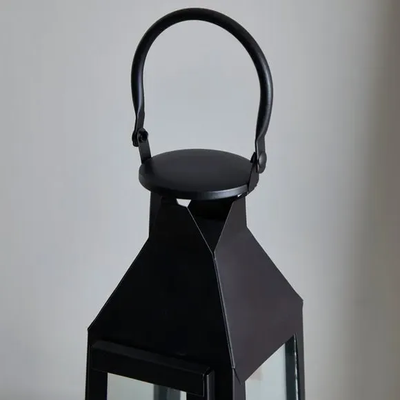 Metal Lantern - Black