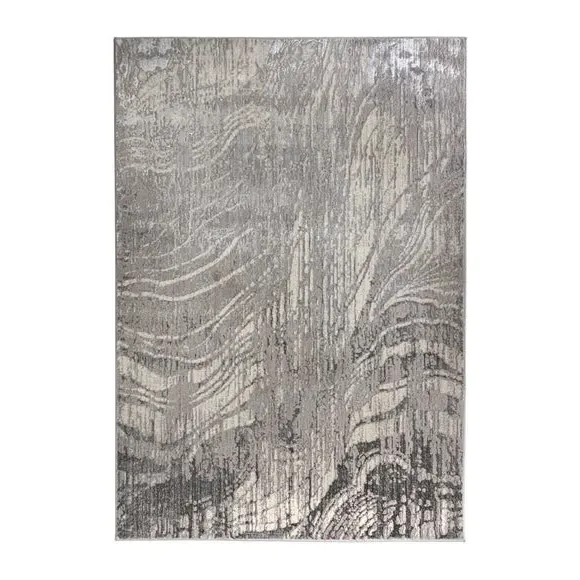 Metallic Rug - Silver, Polypropylene