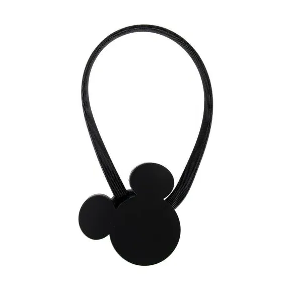 Mickey Mouse Curtain Tieback - Black