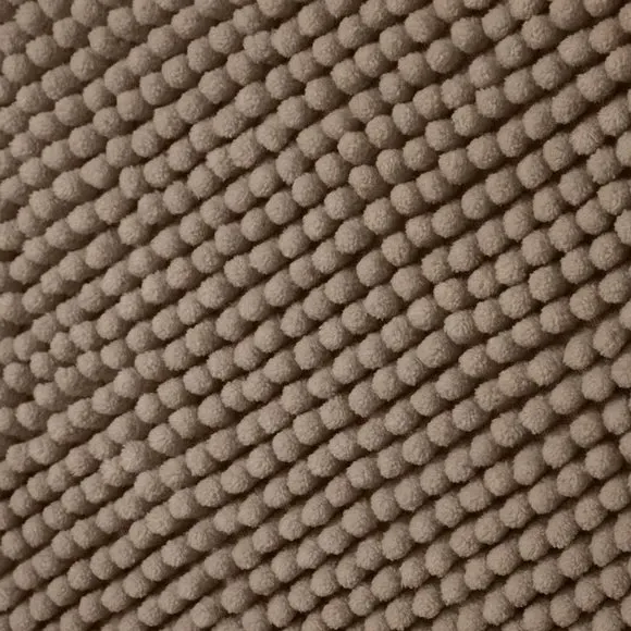 Mini Bobble Bath Mat - Taupe