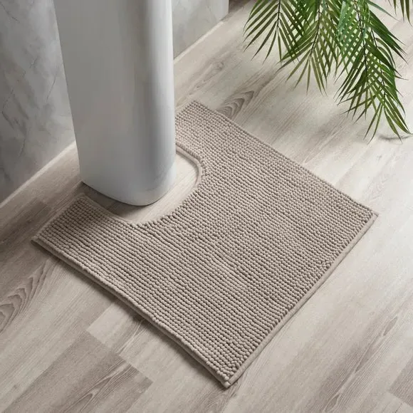 Mini Bobble Pedestal Mat - Mushroom, Polyester
