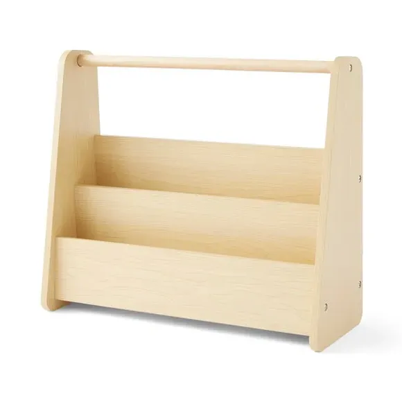 Mini Bookcase with Handle - Natural, MDF