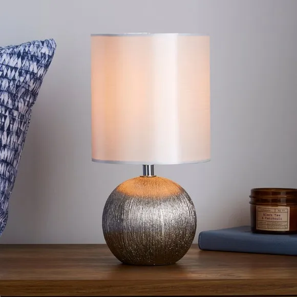 Mini Table Lamp Touch Dimmable - Ivory, Ceramic image
