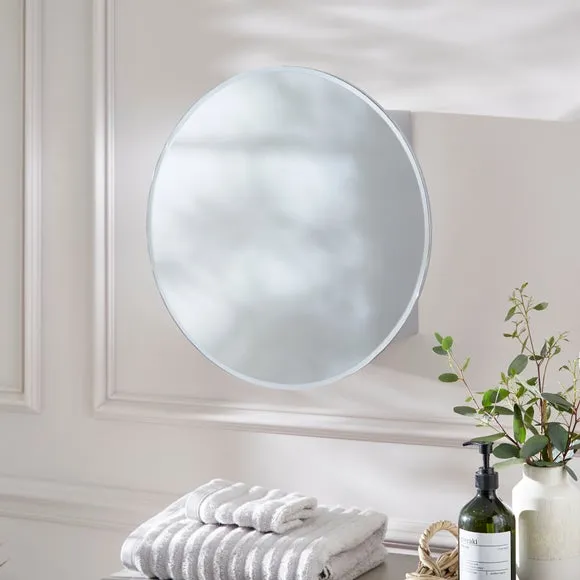 Mirrored Cabinet - Silver image