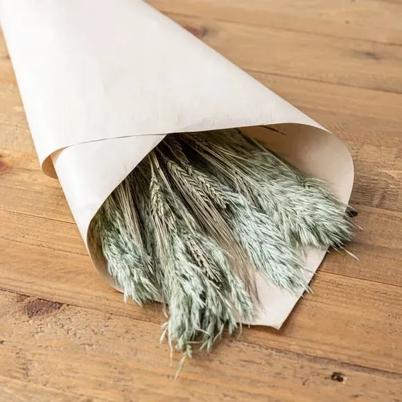 Mixed Grass Bouquet - Grey, Dried Flowers