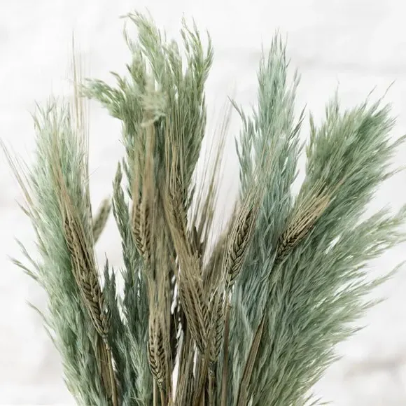 Mixed Grass Bouquet - Grey, Dried Flowers