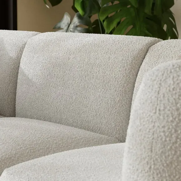 Modular Corner Chaise Sofa - Natural, Boucle