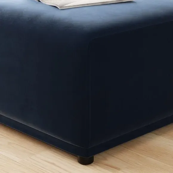 Modular Right Hand Seat - Navy, Velvet