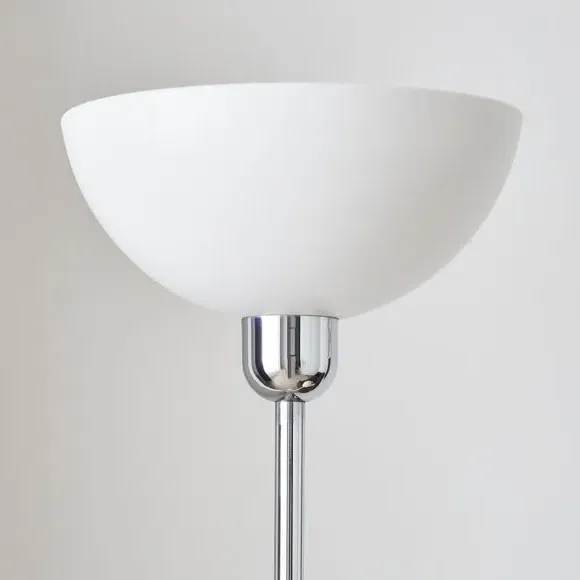 Mother & Child Floor Lamp with Dual Switch - Chrome