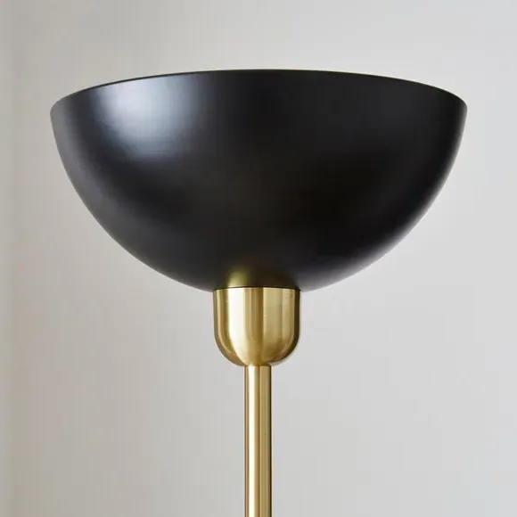 Mother & Child Floor Lamp with Dual Switch - Gold