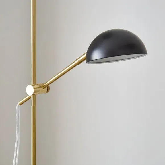 Mother & Child Floor Lamp with Dual Switch - Gold