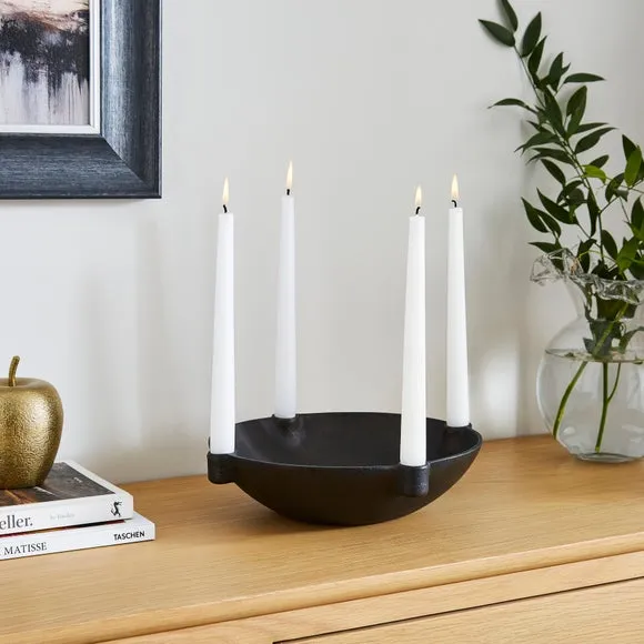 Multi Candlestick Holder - Black, Aluminium image