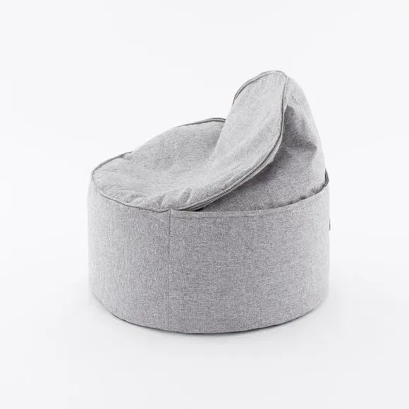 Multi-Functional Bean Bag Chair - Grey, Polyester