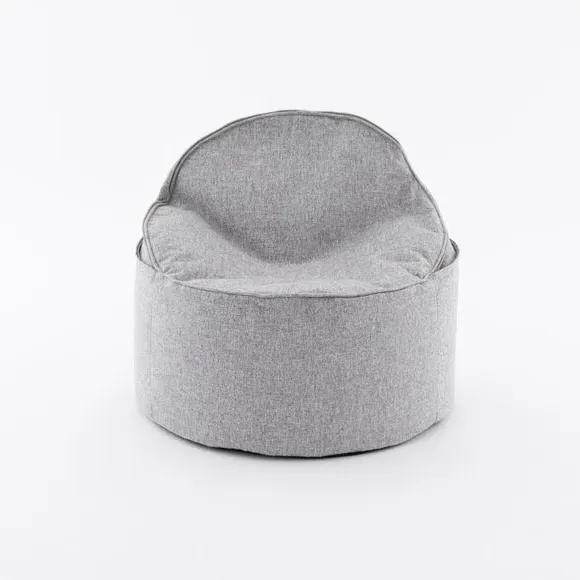 Multi-Functional Bean Bag Chair - Grey, Polyester