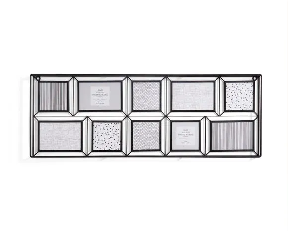 Multi Photo Frame - Black