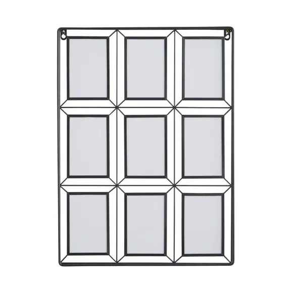 Multi Photo Frame - Black, Polished Finish
