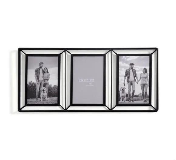 Multi Photo Frame Panel Design - Black