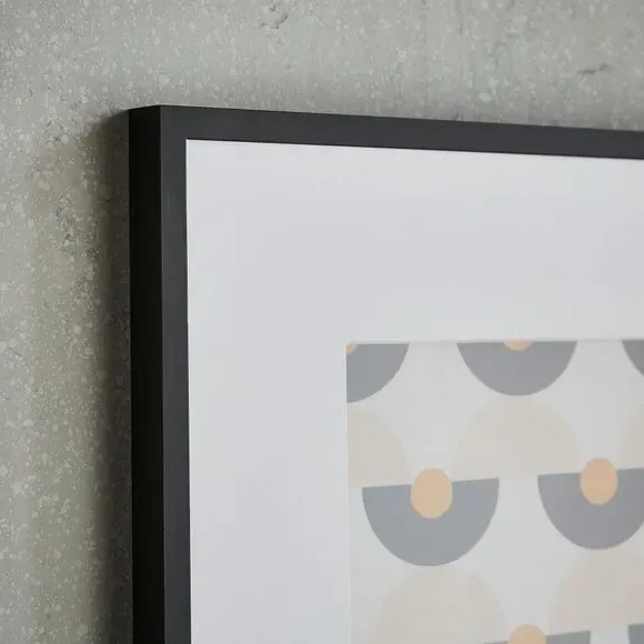 Multi Photo Frame Panel Design - Black, Metal