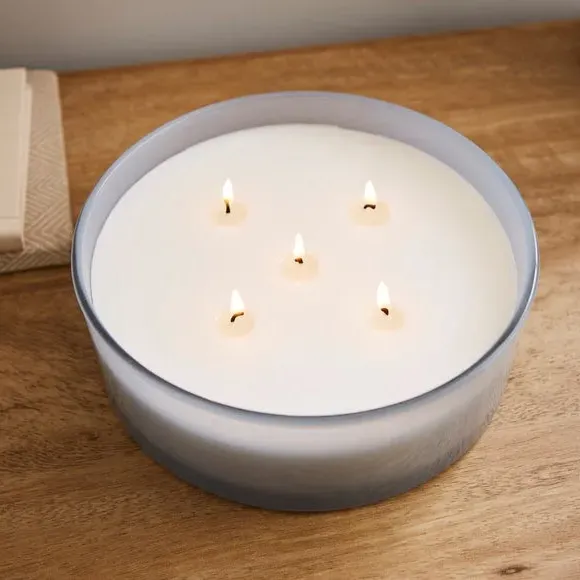 Multi Wick Candle Cotton & Blossom - Blue