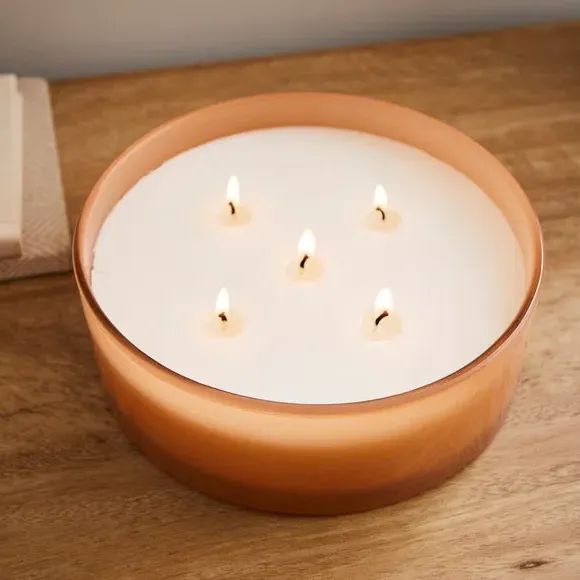 Multi Wick Candle Mango Orchid - Orange