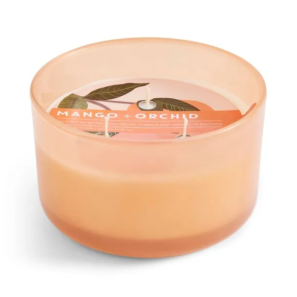 Multi Wick Candle Mango Orchid - Orange
